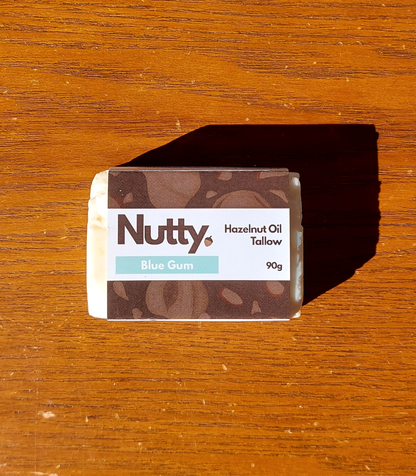 Nutty Tallow & Hazelnut Soap Bar (90g)