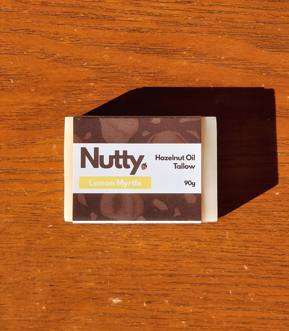 Nutty Tallow & Hazelnut Soap Bar (90g)