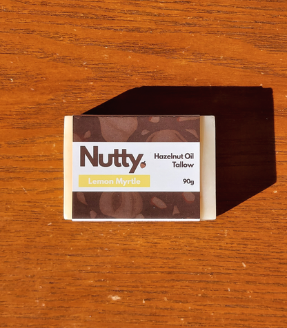 Nutty Tallow & Hazelnut Soap Bar (90g)